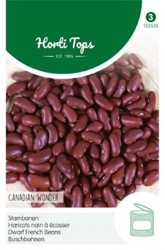 Fazuľa kríčková červená Canadian Wonder cca 15 g